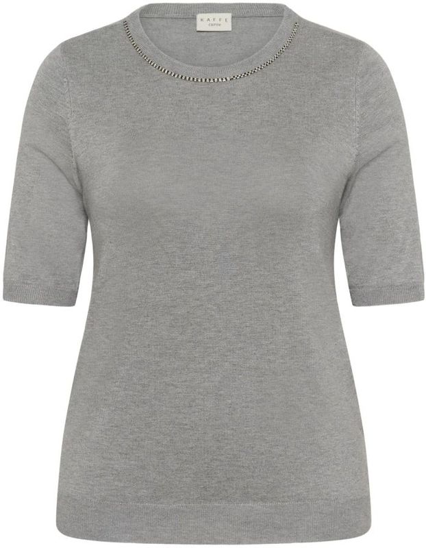 Kaffe Curve, Dames, Truien, Grijs, Maat: L