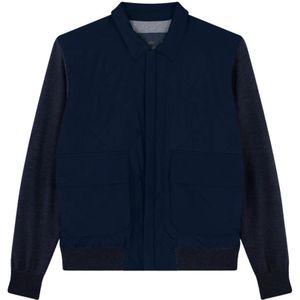 Paul & Shark, Heren, Truien, Blauw, Maat: L Zijde,