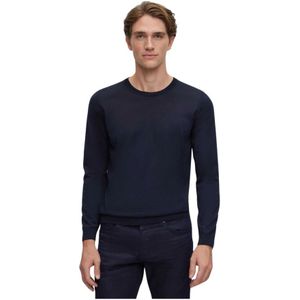 Hugo, Heren, Truien, Blauw, Maat: M Wol,