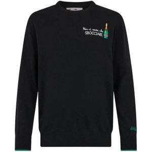 MC2 Saint Barth, Heren, Truien, Zwart, Maat: XL