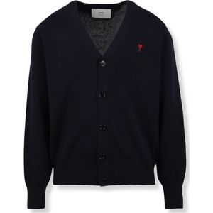 Ami Paris, Heren, Truien, Zwart, Maat: M