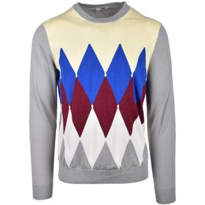 Ballantyne, Heren, Truien, Veelkleurig, Maat: L Katoen,