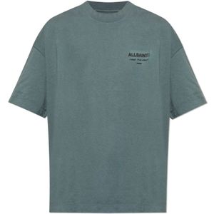 AllSaints, Heren, Tops, Blauw, Maat: XL