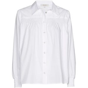 Marie Méro, Dames, Blouses & Shirts, Wit, Maat: XL Katoen,