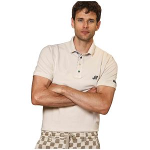 Mason's, Heren, Tops, Beige, Maat: S Katoen,