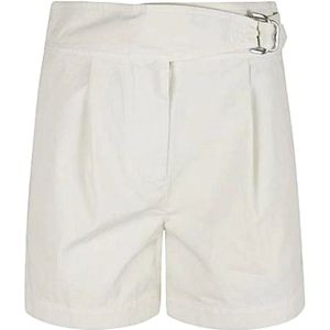 Burberry, Dames, Korte broeken, Wit, Maat: L