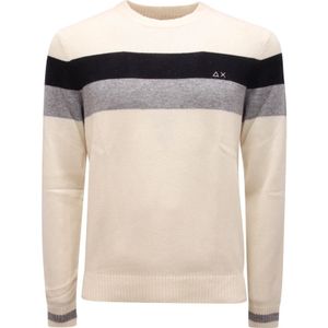 Sun68, Heren, Truien, Wit, Maat: S Wol,