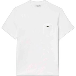 Lacoste, Heren, Tops, Wit, Maat: L