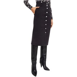 Isabel Marant, Dames, Rokken, Zwart, Maat: XS Katoen,