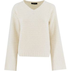 Fabiana Filippi, Dames, Truien, Wit, Maat: XS Wol,