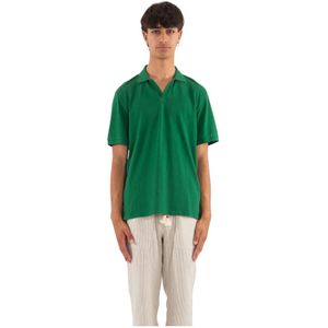 MC2 Saint Barth, Heren, Tops, Groen, Maat: 2XL