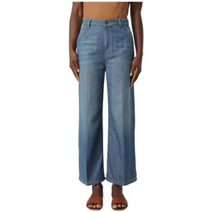 Kaos, Dames, Jeans, Blauw, Maat: W31 Denim,