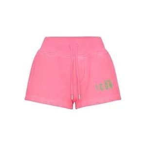 Dsquared2 Sra. Bermuda Shorts , Pink , Dames , Maat: S