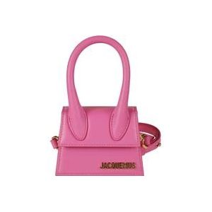 Jacquemus Mini Tas Le Chiquito , Pink , Dames , Maat: ONE Size
