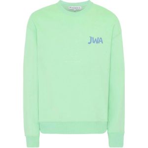 JW Anderson, Heren, Sweatshirts & Hoodies, Groen, Maat: XL