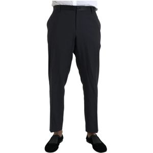 Dolce & Gabbana, Heren, Broeken, Blauw, Maat: 4XL Wol,