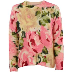 MC2 Saint Barth, Dames, Truien, Veelkleurig, Maat: M Wol,