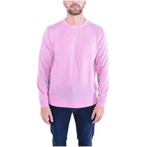 MC2 Saint Barth, Heren, Truien, Roze, Maat: L Wol,