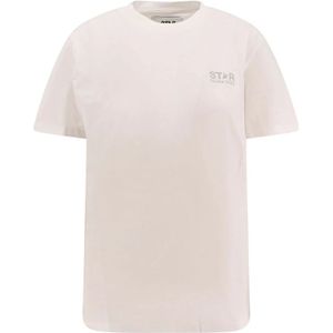 Golden Goose, Dames, Tops, Wit, Maat: XS Katoen,