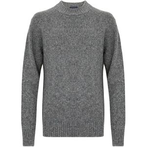 Daniele Fiesoli, Heren, Truien, Grijs, Maat: L Wol,