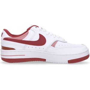 Nike Witte lage schoen met oranje accenten , White , Dames , Maat: 37 1/2 EU