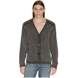 Guess, Heren, Truien, Grijs, Maat: S Katoen,