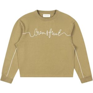 Bram's Fruit, Heren, Sweatshirts & Hoodies, Groen, Maat: M Katoen,