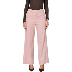 Kocca, Dames, Broeken, Roze, Maat: 2XS Leer,