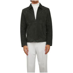 Antony Morato, Heren, Jassen, Groen, Maat: XL Leer,