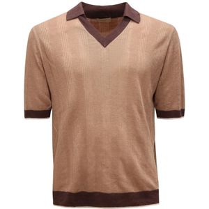 Ballantyne, Heren, Truien, Beige, Maat: L Linnen,