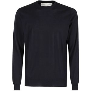 Filippo De Laurentiis, Heren, Truien, Blauw, Maat: M Wol,