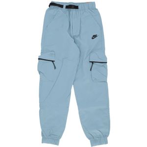 Nike, Heren, Broeken, Blauw, Maat: M Denim,
