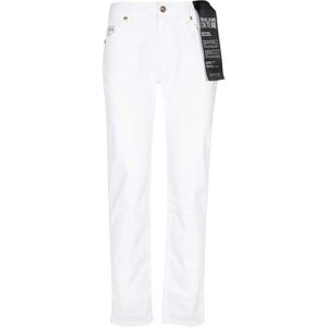 Versace Jeans Couture, Dames, Jeans, Wit, Maat: W26 Katoen,