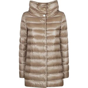 Herno, Dames, Jassen, Grijs, Maat: L