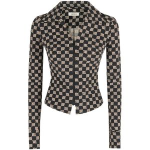 Misbhv, Dames, Blouses & Shirts, Veelkleurig, Maat: S Polyamide,