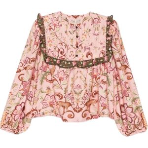 Barbour, Dames, Blouses & Shirts, Veelkleurig, Maat: S