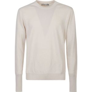 Ballantyne, Heren, Truien, Wit, Maat: L Kasjmier,