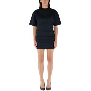 Off White, Dames, Jurken, Zwart, Maat: M Katoen,