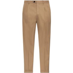 AllSaints, Heren, Broeken, Bruin, Maat: W28 Katoen,