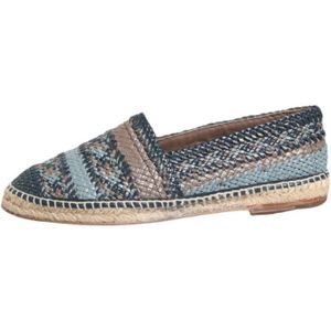 Dolce & Gabbana - Espadrille Shoes - Blauw - 100% Buffalo Leer