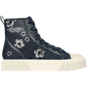 Marc Jacobs, Dames, Schoenen, Blauw, Maat: 38 EU Denim,