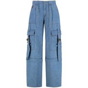 Versace Jeans Couture, Dames, Jeans, Blauw, Maat: W26 Katoen,