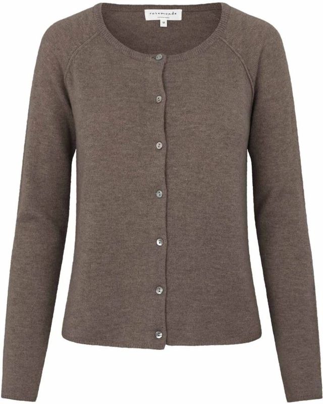 Rosemunde, Dames, Truien, Bruin, Maat: L Wol,