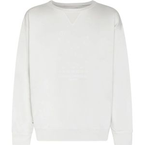 Maison Margiela, Heren, Truien, Wit, Maat: M Katoen,