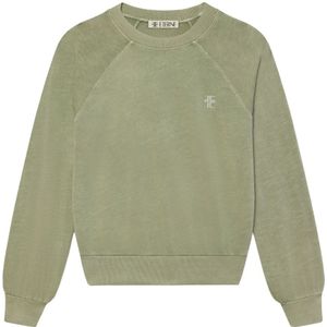 Éterne, Dames, Sweatshirts & Hoodies, Groen, Maat: XS