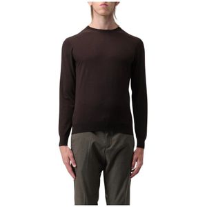 Drumohr, Heren, Truien, Bruin, Maat: M Wol,