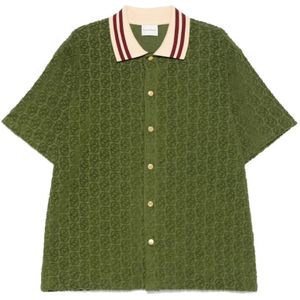 Drole de Monsieur, Heren, Overhemden, Groen, Maat: XL
