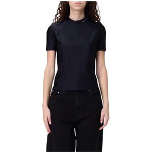 Alexander Wang, Dames, Tops, Zwart, Maat: M Nylon,