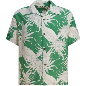 Sun Surf, Heren, Overhemden, Groen, Maat: L