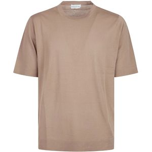 Ballantyne, Heren, Tops, Bruin, Maat: L Katoen,